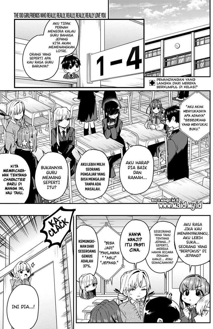 Kimi no Koto ga Dai Dai Dai Dai Daisuki na 100-ri no Kanojo Chapter 57 Gambar 3